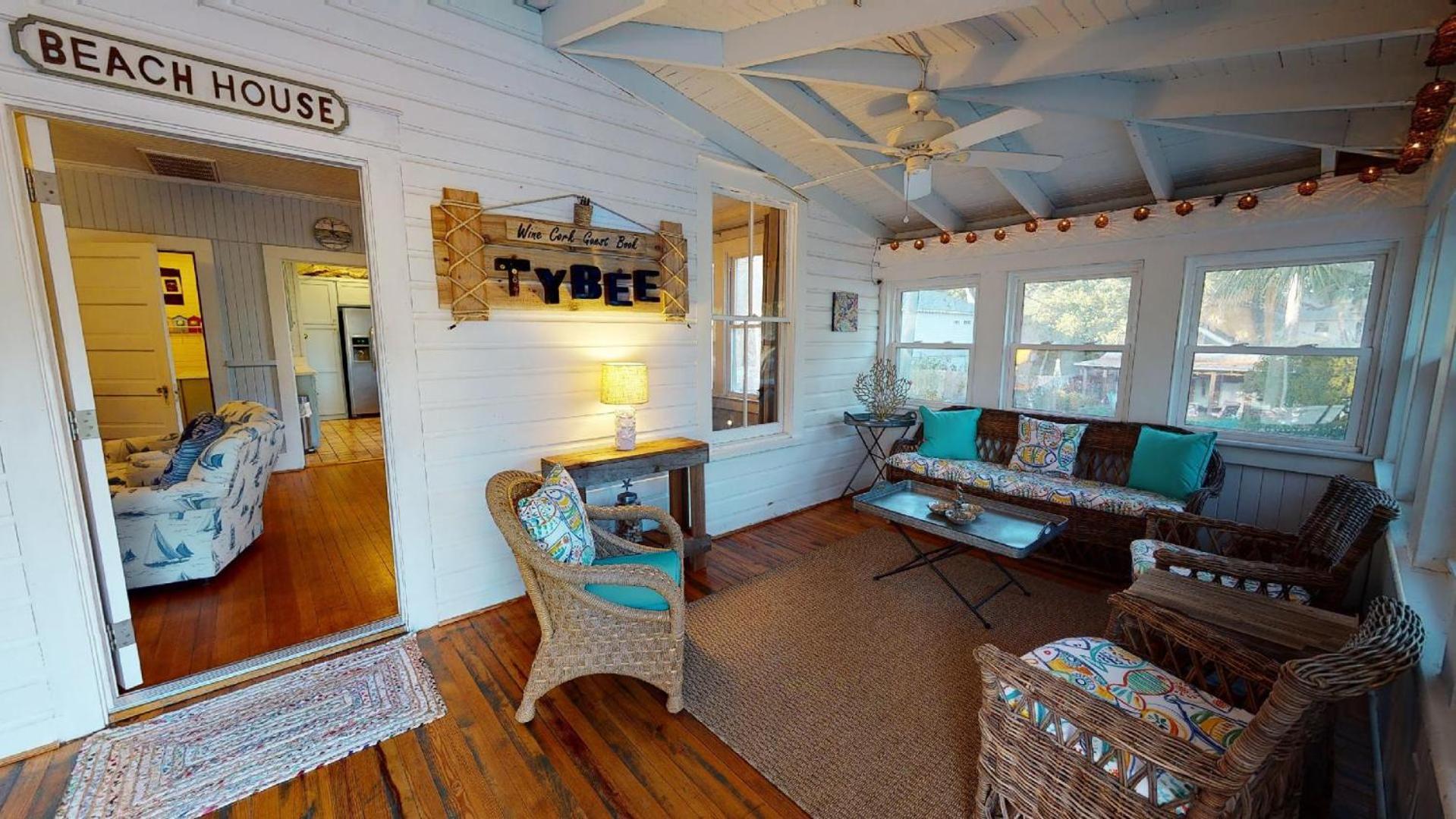 1201 Lovell Avenue By Tybee Beach Vacation Rentals Tybee Island Exterior photo